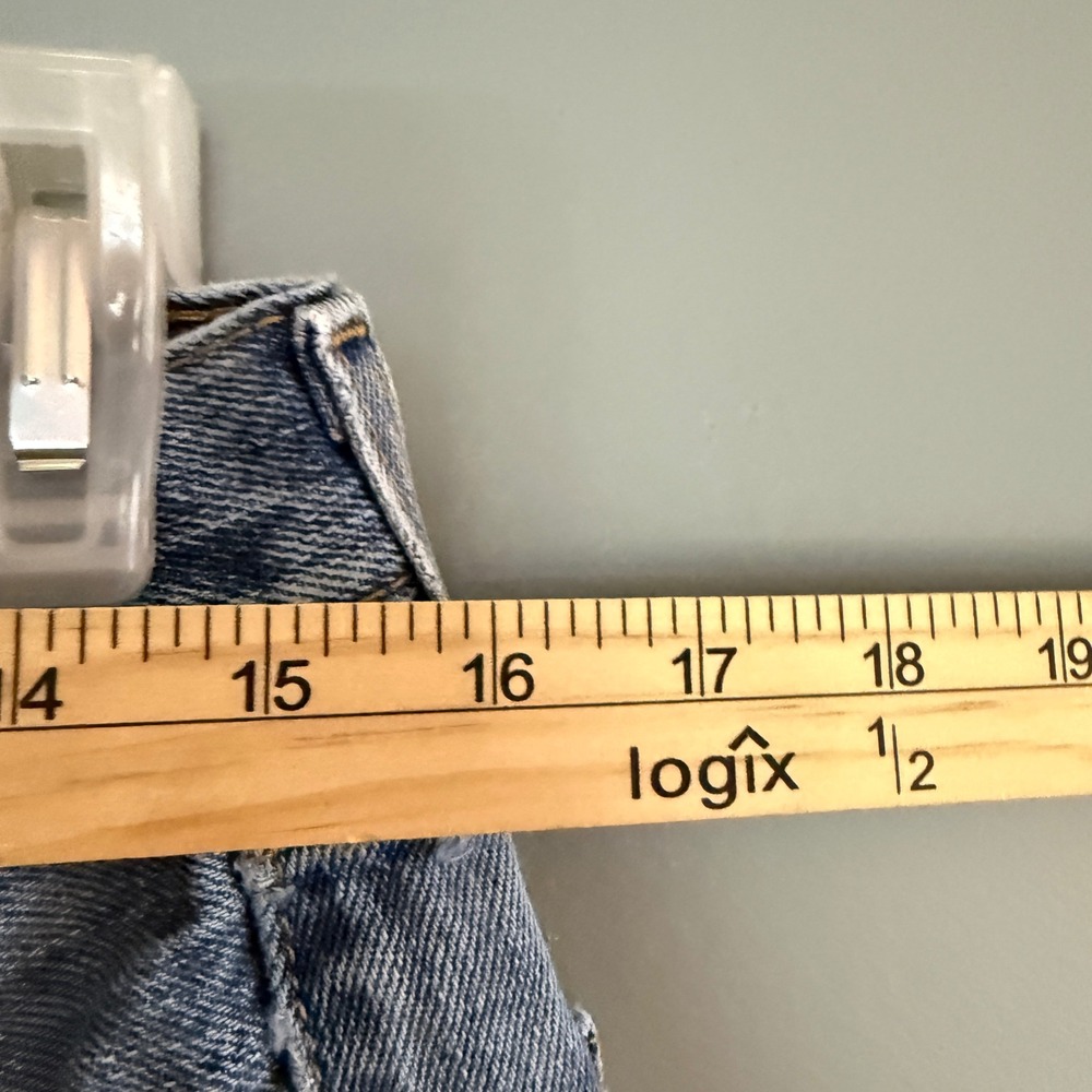 Levi's 505 Straight Leg Jeans Tag W31 L30 Hemmed 31x25 Zip Fly Mid Rise 2020 - Picture 6 of 11